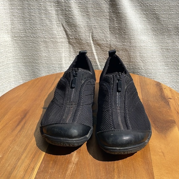 Merrell Women's Lorelei  Zip Sneaker Walking Shoe Black Mesh Minimalist Size 9 - Picture 3 of 9